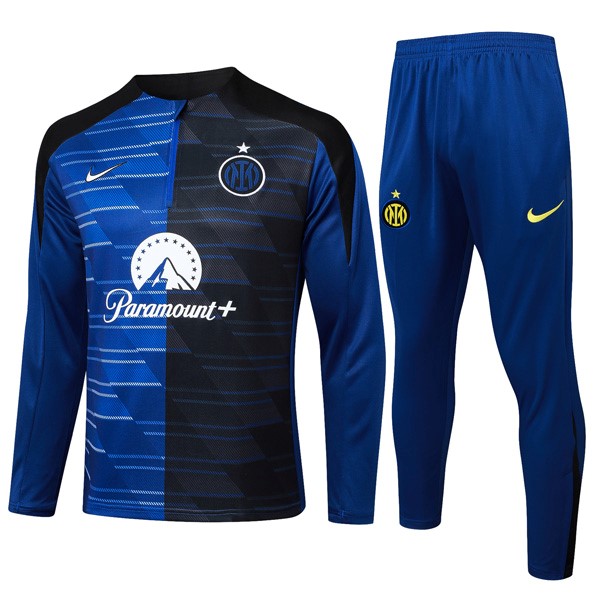 Sudadera De Training Inter Milan 2024/25 Azul